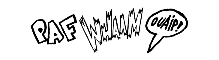 Onomatopaf  Free Fonts Download