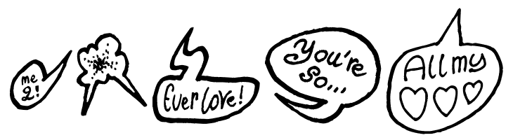 PS I love you  Free Fonts Download