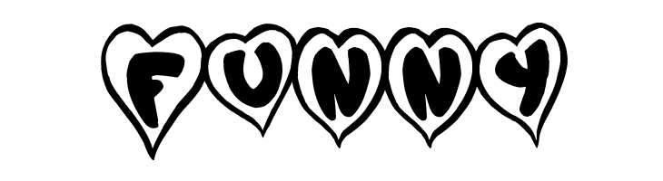 P'tit Coeur d'Amour  Free Fonts Download