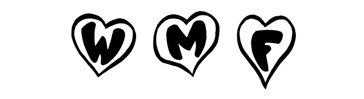 P'tit Coeur d'Amour  Free Fonts Download