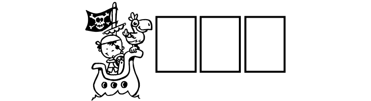 Ptits Pirates  Free Fonts Download