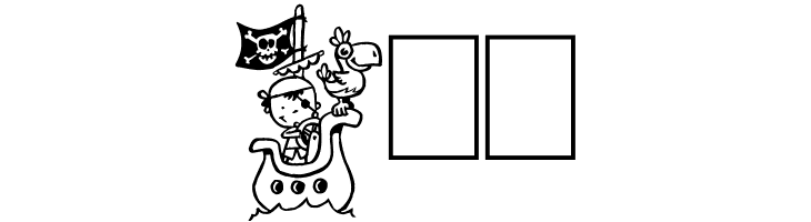 Ptits Pirates  Free Fonts Download