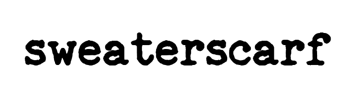 sweaterscarf Remingtoned Type Font