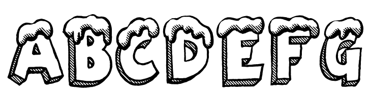 Santa's Air Mail  Free Fonts Download