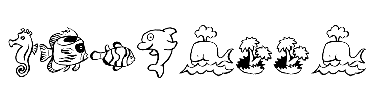 Seaside Things  Free Fonts Download