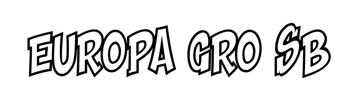 Shaka Pow Upright Hollow  Free Fonts Download