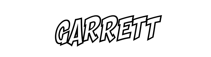 Shaka Pow Hollow  Free Fonts Download