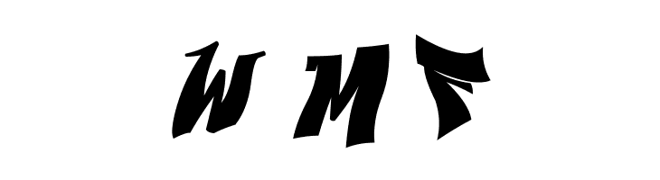 Smasher 312 Black  Free Fonts Download
