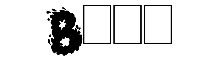 Splash Black  Free Fonts Download