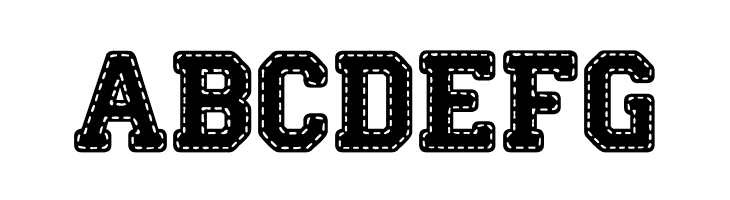 Stitch'n School  Free Fonts Download