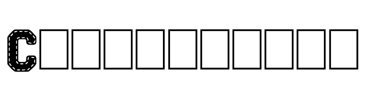 Stitch'n School  Free Fonts Download