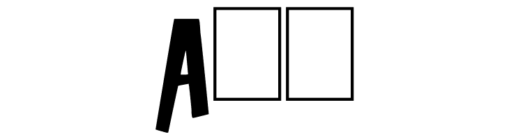 Super Modern black  Free Fonts Download