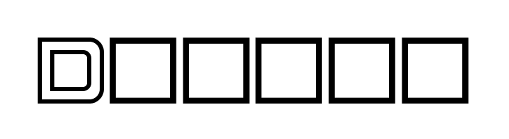 Super Quick Formula Hollow  Free Fonts Download