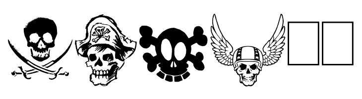 Tet de mor  Free Fonts Download