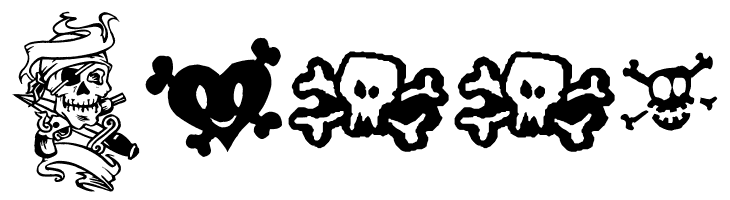 Tet de mor  Free Fonts Download