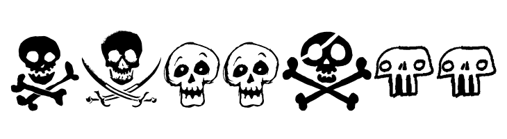 Tet de mor  Free Fonts Download