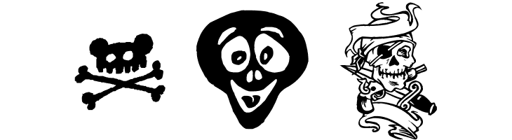 Tet de mor  Free Fonts Download