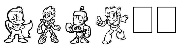 Tiny Heroes  Free Fonts Download