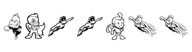 Tiny Heroes  Free Fonts Download