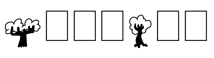 Trees Friends  Free Fonts Download