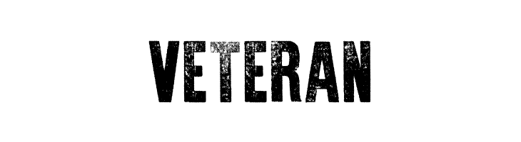 VETERAN War is Over Font