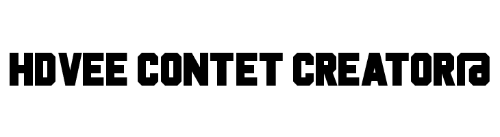 HDVEE%2BCONTET%2BCREATOR%2540 White Flame Font