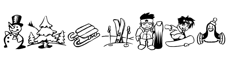 Winter Days  Free Fonts Download