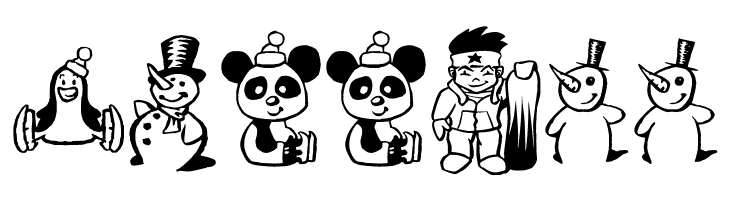 Winter Days  Free Fonts Download