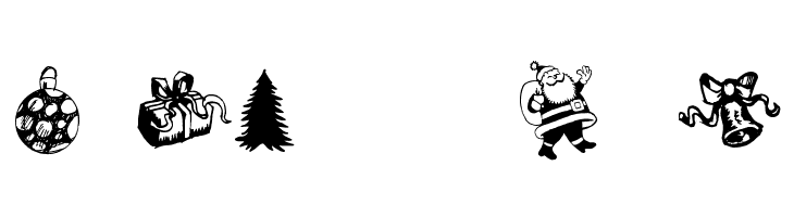 Xmas Doods  Free Fonts Download