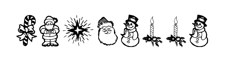 Xmas Doods 2  Free Fonts Download