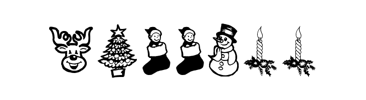 Xmas Doods 2  Free Fonts Download