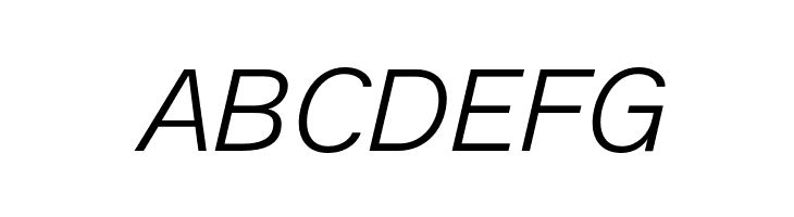 AnalogueReduced-LightOblique  Free Fonts Download