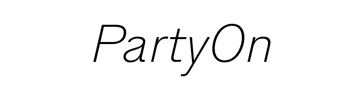 AnalogueReduced-ThinOblique  Free Fonts Download