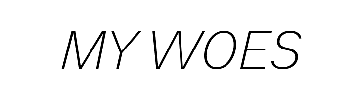 Analogue Reduced 36 Thin Oblique  Free Fonts Download