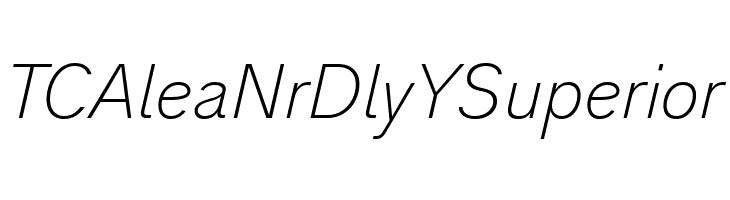 Analogue Reduced 36 Thin Oblique  Free Fonts Download