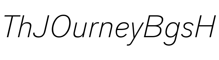 Analogue Reduced 36 Thin Oblique  Free Fonts Download