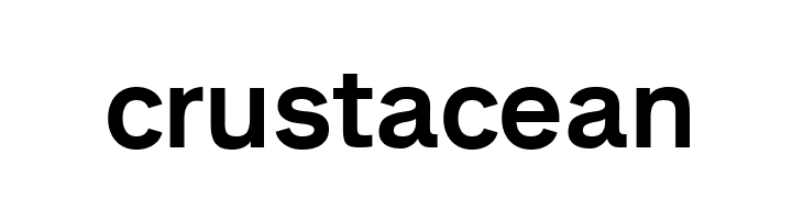 crustacean Analogue Reduced 65 Medium Font