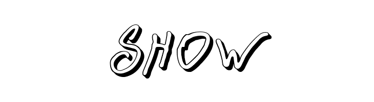 BN FontBoy 3D  Free Fonts Download