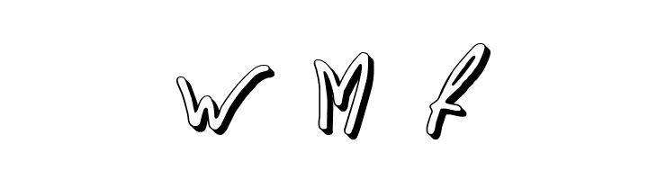 BN FontBoy 3D  Free Fonts Download