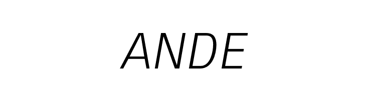 AugustSansReduced-LightItalic  Free Fonts Download