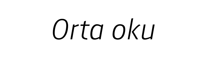 AugustSansReduced-LightItalic  Free Fonts Download