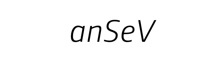 AugustSansReduced-LightItalic  Free Fonts Download