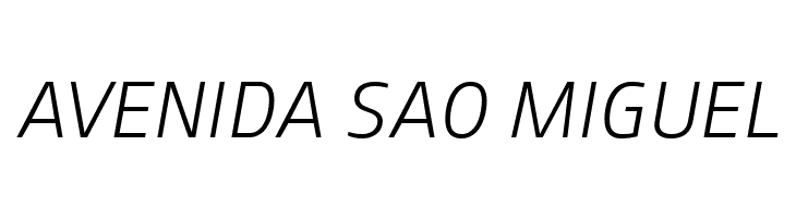 August Sans Reduced 46 Light Italic  Free Fonts Download