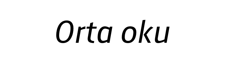 AugustSansReduced-Italic  Free Fonts Download