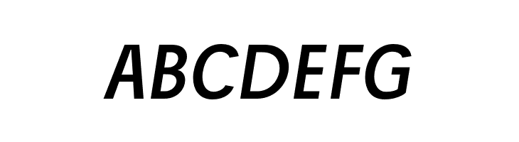 Josefreduced-RegularItalic  Free Fonts Download