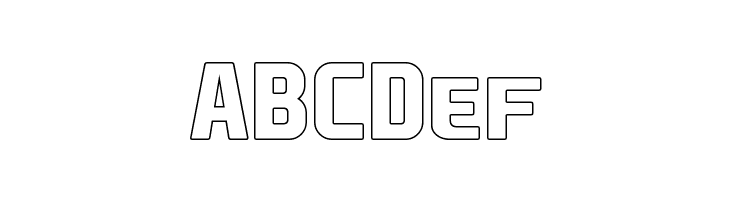 EA Sports Covers SC Bold Outline  Free Fonts Download