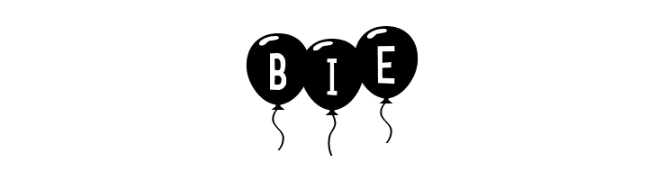 SF Balloons  Free Fonts Download