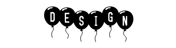 SF Balloons  Free Fonts Download