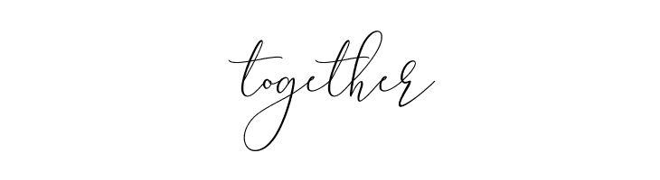 together Brooke Smith Script Font