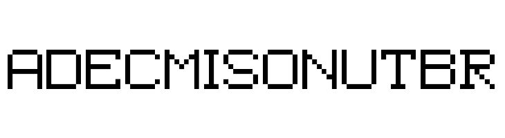 Epson Pixeled Regular  Free Fonts Download